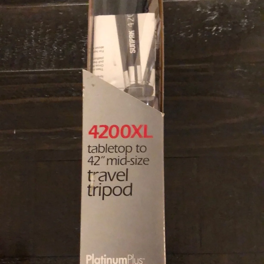 Camera travel tripod
